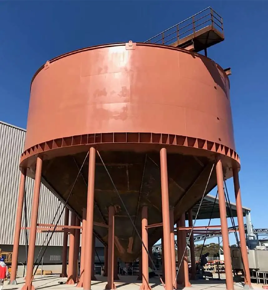 Tank After the Application of NanoPrep